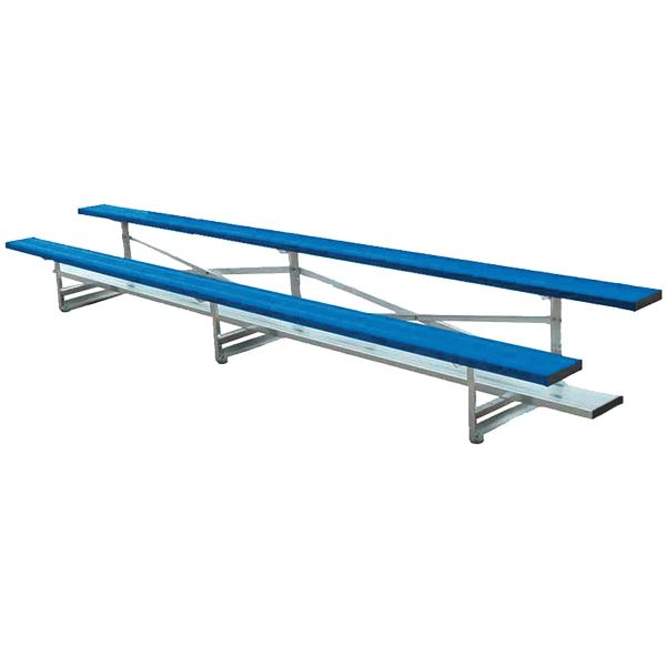 2 Row Standard Powder Coated Bleacher