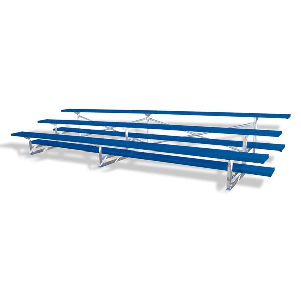 Jaypro 3 Row Standard Powder Coated Bleacher