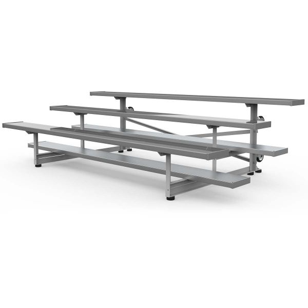 National Rec 3 Row Standard Tip & Roll Bleacher