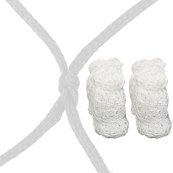 Jaypro 8'x24'x4'x10' Soccer Nets, 4mm Braided, SND-8 (pair)