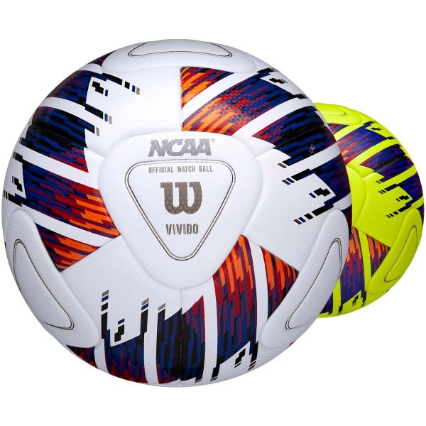 Wilson NCAA Vivido Official Match Soccer Ball, Size 5