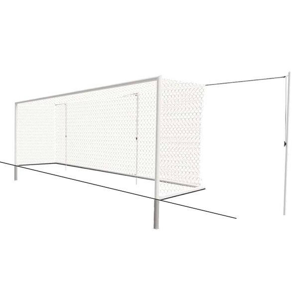 Jaypro 8'x24' Nova World Cup Fold Up Soccer Goals, SGP-660 (pair)