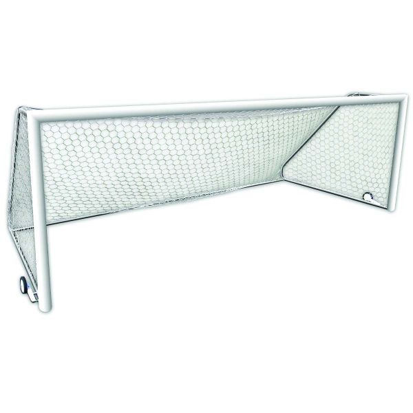 First Team 8'x24' World Class 40 Soccer Goal w/ Wheels (pair)