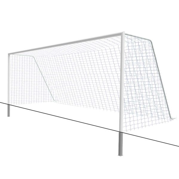 Jaypro 8'x24' Classic Round Semi-Permanent Soccer Goal - SPG-440 (pair)