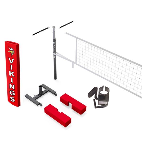 Jaypro PVBC-250 Second Floor Volleyball Center Net System