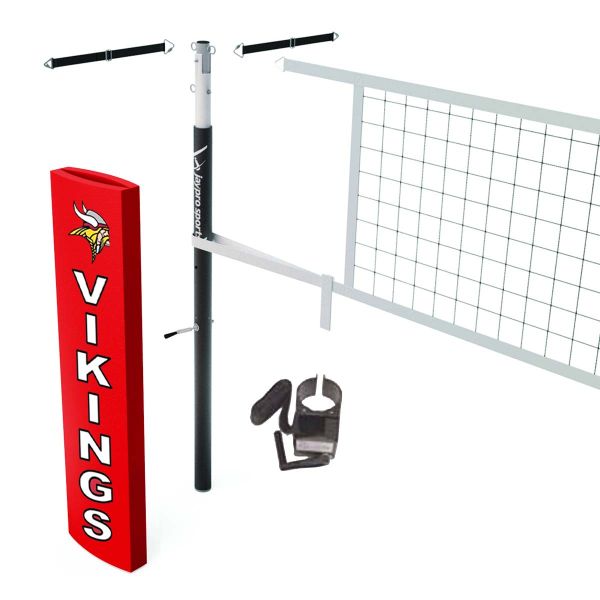 Jaypro PVBC-650/700 Powerlite International Center Volleyball Package