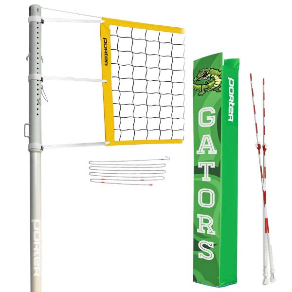 Porter 30911 Powr-Sand Competition Package Outdoor Volleyball Net System