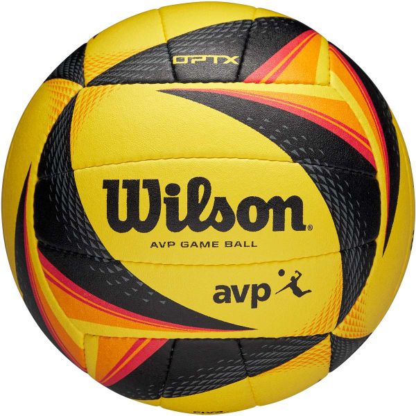 Wilson OPTX AVP NCAA Beach Composite Leather Volleyball