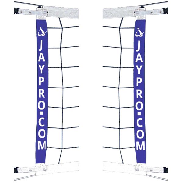 Jaypro Volleyball Side Net Tapes w/ Custom Graphics (pair)