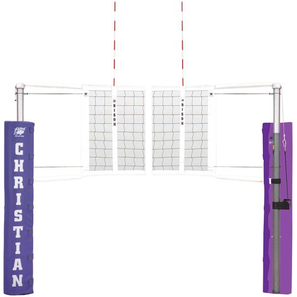 Bison 3" VB2000 Centerline Elite Steel Volleyball Net System