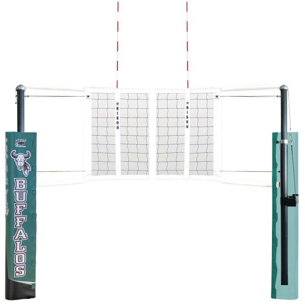 Bison 3" VB7222 CarbonLite Carbon Fiber Composite Volleyball Net System