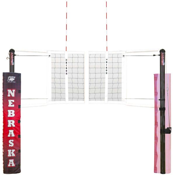 Bison Lady CarbonMax Carbon Fiber Composite Volleyball Net System