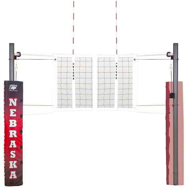 Bison 3.5" VB6000 Match Point Aluminum Volleyball Net System