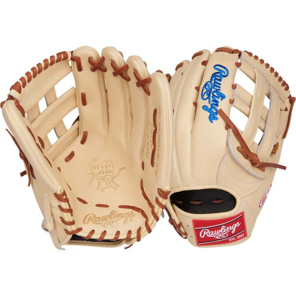 Rawlings 12.75" Heart of the Hide Pro H-Web Camel Baseball Glove