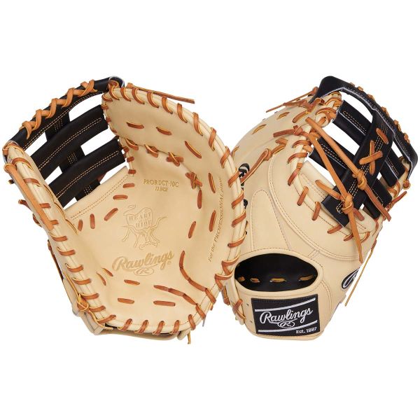 Rawlings 13" Heart of the Hide Single Post Web Baseball First Base Mitt