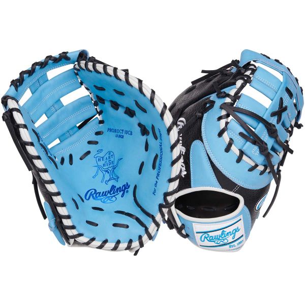 Rawlings 13" Heart of the Hide Single Post Double Bar Web Baseball First Base Mitt