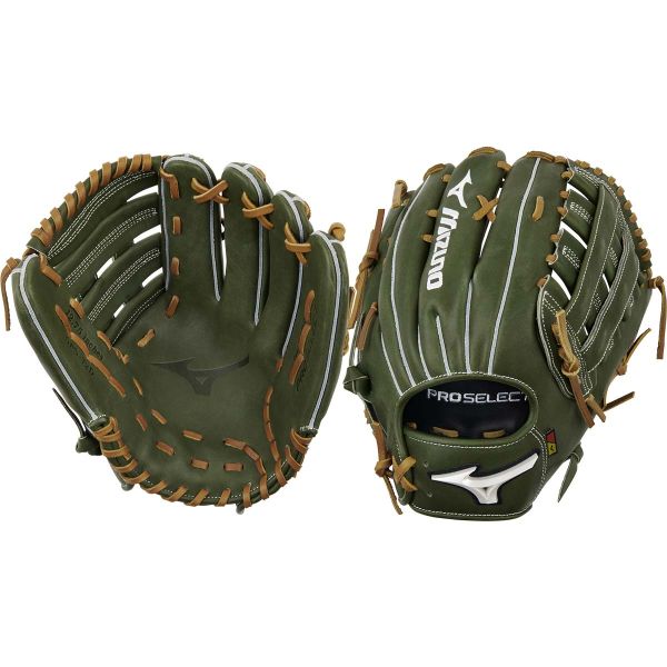 Mizuno 12.75" Pro Select Dual H Web Baseball Glove