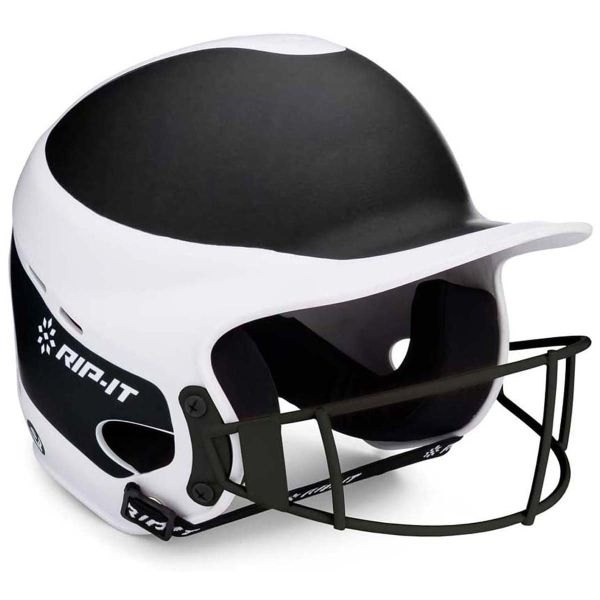 Rip-It Vision Pro 2-Tone Matte Fastpitch Batting Helmet w/ Facemask