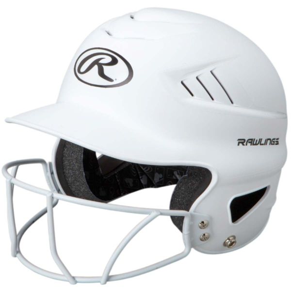 Rawlings Coolflo Fastpitch Highlighter Softball Batting Helmet, RCFHLFG 