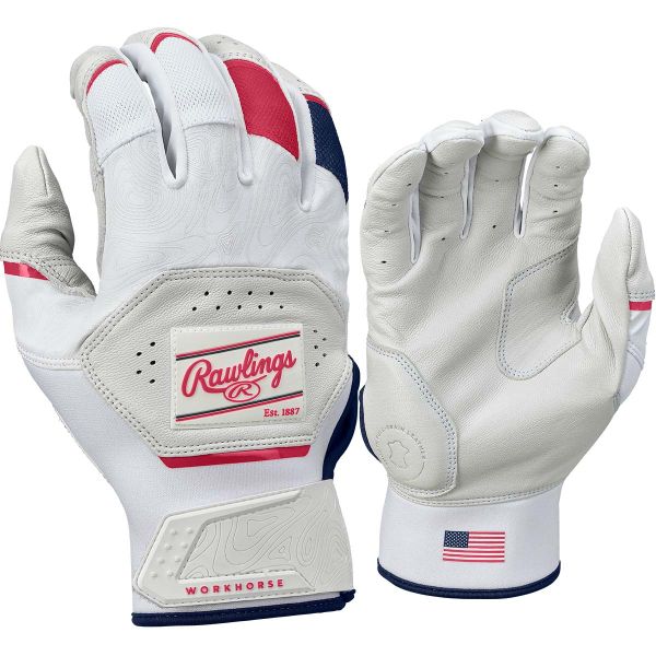 Rawlings Youth Workhorse Baseball Batting Gloves