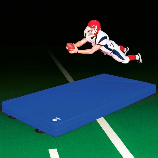 Fisher 5'W x 10'L x 8"H Football Landing Mat, LM810 