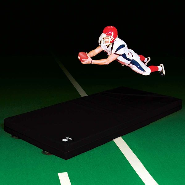 Fisher 6'W x 12'L x 12"H Football Landing Mat, LM129 