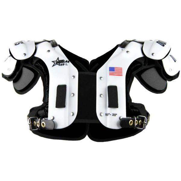 Douglas CP Custom 69 Flat Multi-Position Football Shoulder Pads