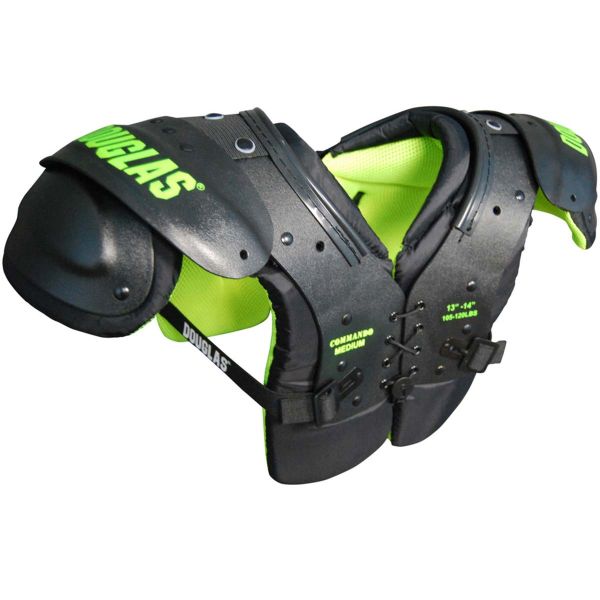 Douglas Commando Junior Cantilever All Positions Football Shoulder Pads