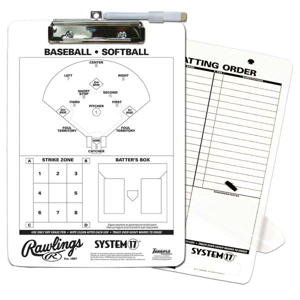 Rawlings Baseball Coach's Clipboard