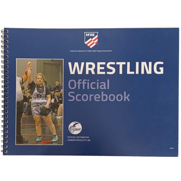 Cramer 191308 Official High School Scorebook, WRESTLING