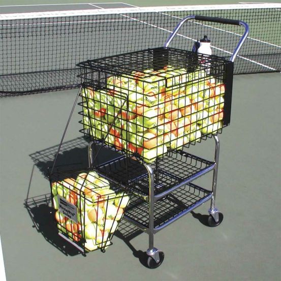 Tennis Ball Basket & Hopper