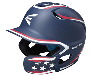 Easton Stars & Stripes Z5 2.0 Batting Helmet w/ Universal Jaw Guard