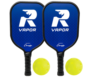 Champion Rhino Vapor Aluminum Pickleball Paddle Set